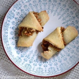 Healthy rugelach is perfect for breakfast or snack