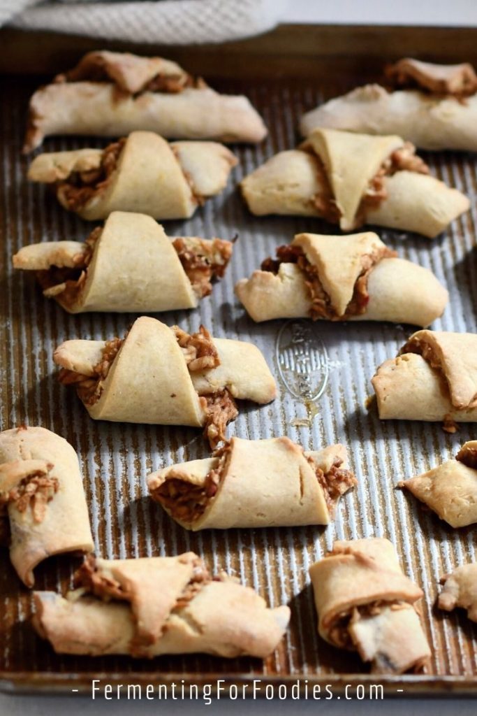 Low-sugar and gluten-free rugelach for a healthy treat