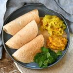 Fermented rice and lentil dosa