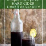 Fruit juice cider with apple, pear, berry, cherry and more!