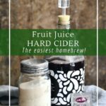 How to make hard cider from a bottle of juice
