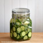 How to make fermented bread and butter pickles for a zero-waste and probiotic pickle