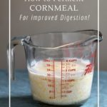 Why it's important to soak and ferment cornmeal with lactic acid