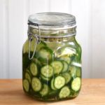 Fermented honey garlic pickles are a sweet and sour pickle, perfect for sandwiches and barbecues