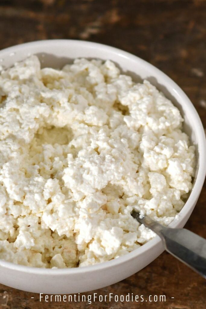 Small curd cottage cheese