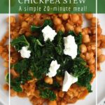 Smokey paprika chickpea stew as a base for all sorts of dishes