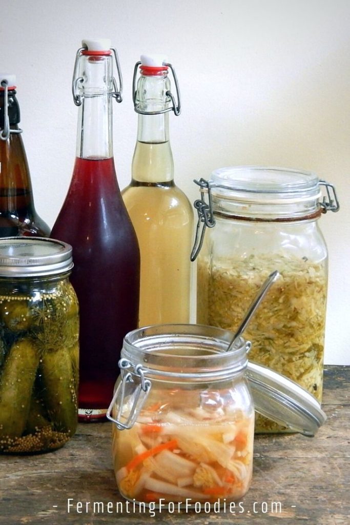 What is the shelf life of fermented foods