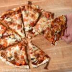 Psyllium husk and flax gluten-free pizza crust for a lower carb option