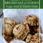 Healthy, sugar-free cream cheese oatmeal cookies