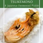 How to make a simple Japanese pickle press for cabbage tsukemono
