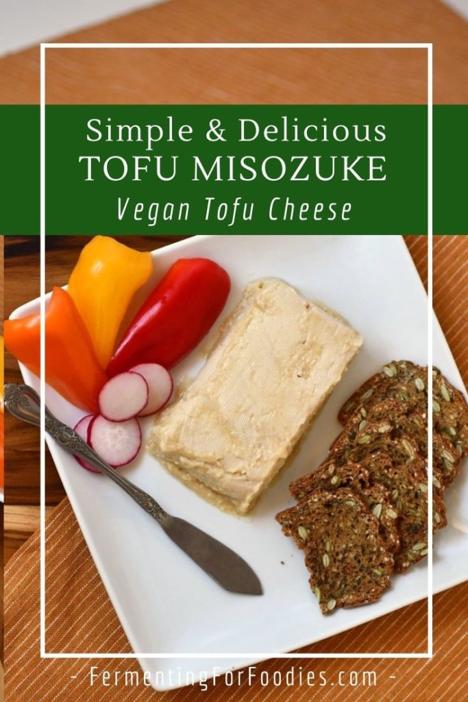 How to make miso fermented tofu cheese.