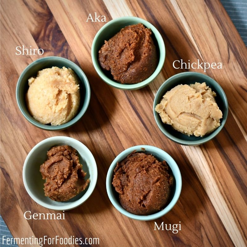A guide to different types of miso with a traditional miso producer.