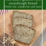 Healthy and delicious gluten-free sandwich bread is high in fiber, lower in carbs.