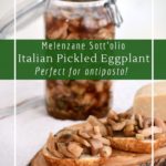 How to make fermented eggplant pickles finished in oil.