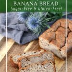 Gluten-free and sugar-free banana bread