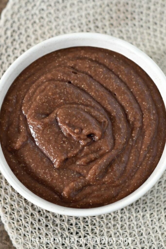 Chocolate Date Quinoa pudding