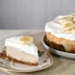Gluten-free banana cheesecake