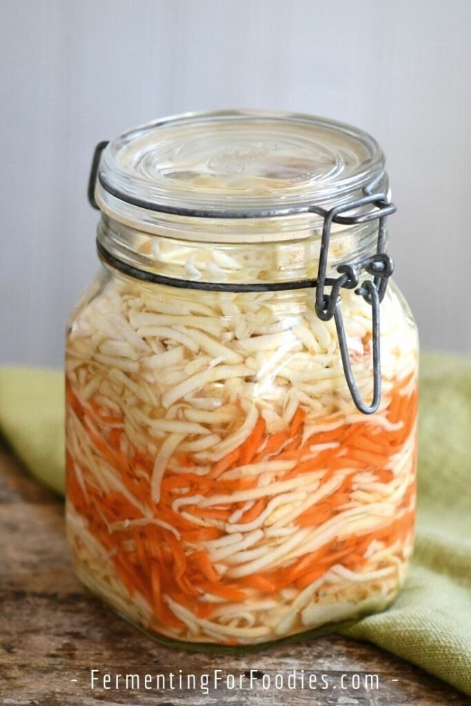 cabbage-free alternative sauerkraut