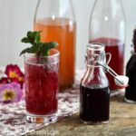 How to make a flavored drinking vinegar