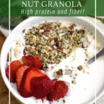 Homemade Nutola is a gluten-free and keto breakfast option