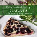 Make clafoutis with fermented fruit.