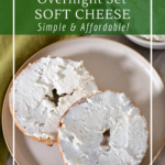 Farmhouse soft cheese is perfect for spreading on bagels